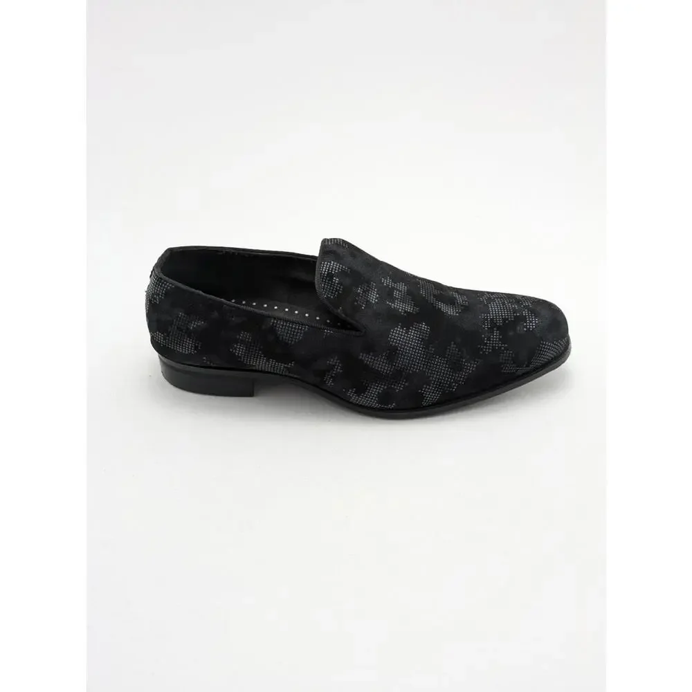 Mens‎ Stacy Adams Swank Pixelated Camouflage Slip On Loafers 25386-062 Size 7